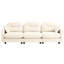Canapé modulaire beige à trois sections avec une éponge à haute résilience, des coussins et une combinaison flexible pour les espaces de vie avec housse en chenille douce Spring Pack Relaxing In Homes-1673923488