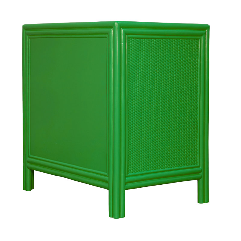 Aruba 1 - Drawer Nightstand, Bright Green