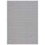 Tapis géométrique en coton anthracite / gris clair Martha Stewart-73725308