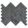 Portrait Herringbone Matte Porcelain Mosaic