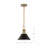 Rodarte 1-Light Dimmable Cone Pendant-1378733130-1378733126