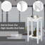 40cm W Manufactured Wood Bedside Table-84895563