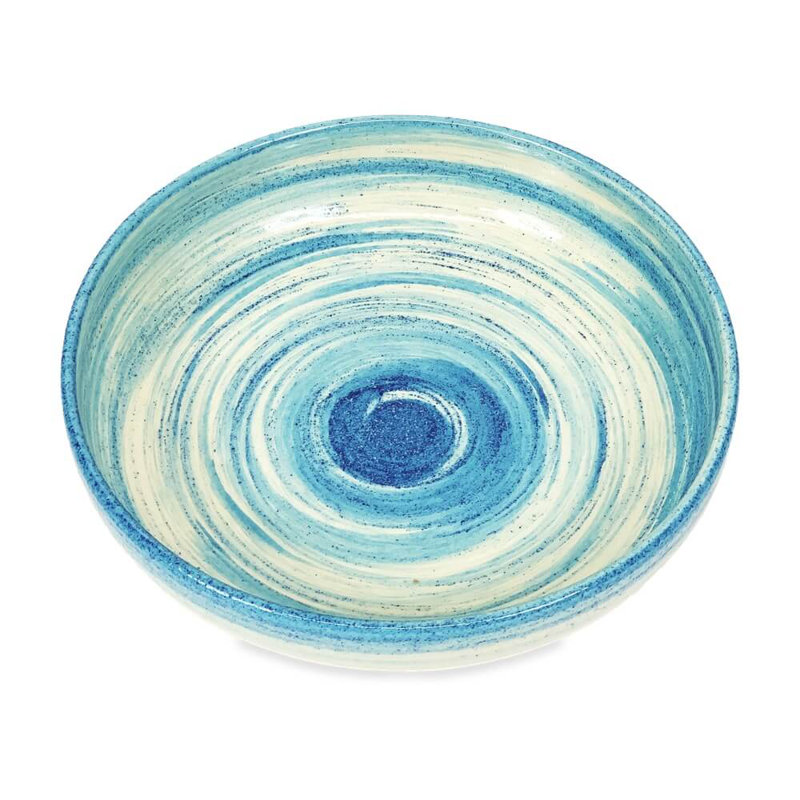 Pastel Beach - Large Bowl, Blue
