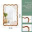 Miroir décoratif rectangulaire en bois-1253260431