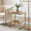 Table de bout avec rangement Ellesmere