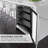 Whyter 24" width 182 Cans Stainless Steel Beverage Refrigerator with Digital Control