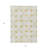 3' X 5' Gold And Beige Abstract Washable Indoor Outdoor Area Rug