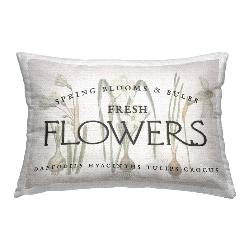 Coussin décoratif imprimé Fresh Market Market par Ziwei Li