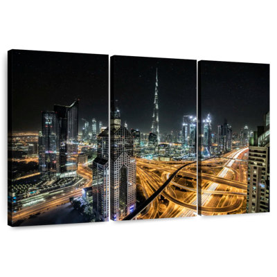 Sireci Burj Khalifa And Massive Interchange In Dubai