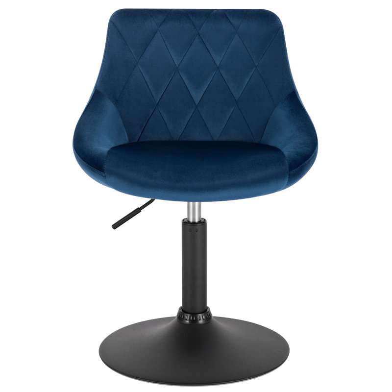 Blasco Swivel Adjustable Height Stool, Blue