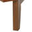 Solid Wood Groove Handle 2-Drawer Nightstand-1975598145
