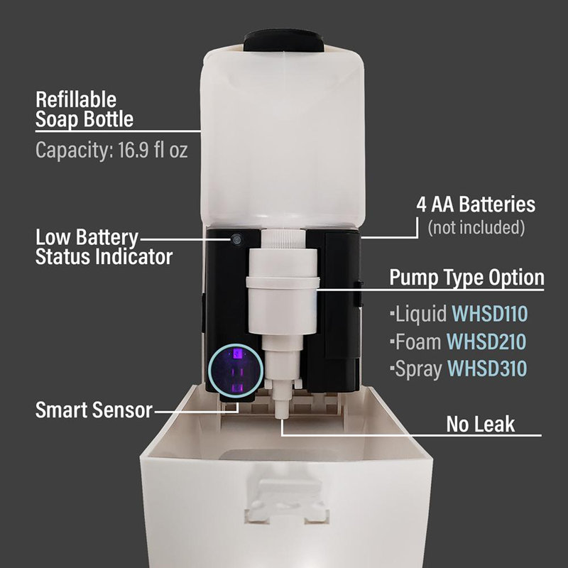 Soaphaus Hands-Free Multi-Function Soap Dispenser