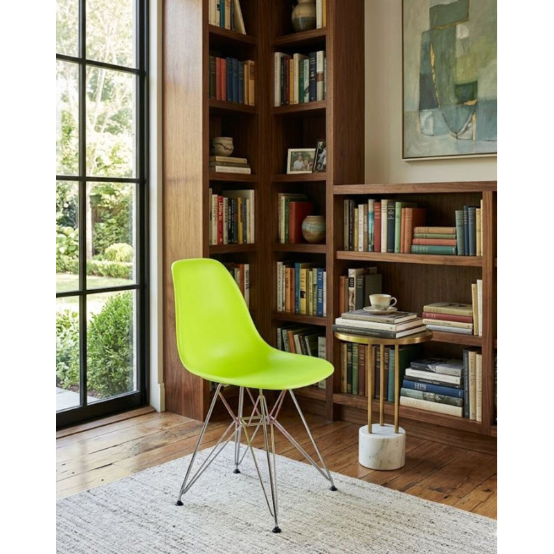Chaise d'appoint volvo, Vert, Chrome