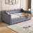 Twin Size Daybed With 2 Storage Drawers And 2-Tier Shelf & /USB/Type-C Port-2099585567