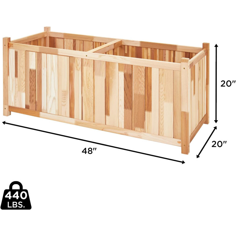 Bilgen Wood Planter Box