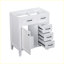 Meuble-lavabo moderne avec armoire et tiroirs-104981884