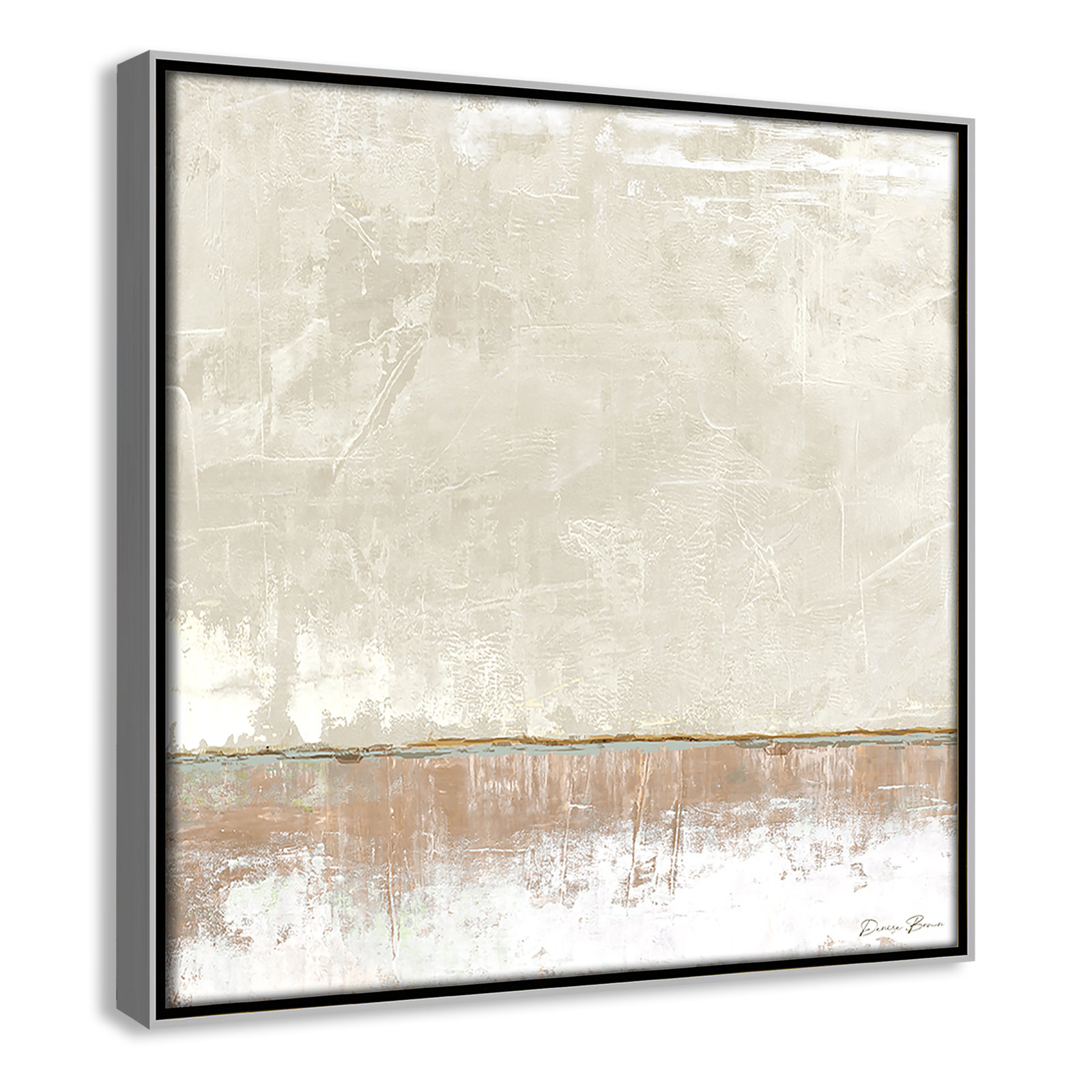 Delevan "Better Days II" Print, 13.5" H x 13.5" W, Silver