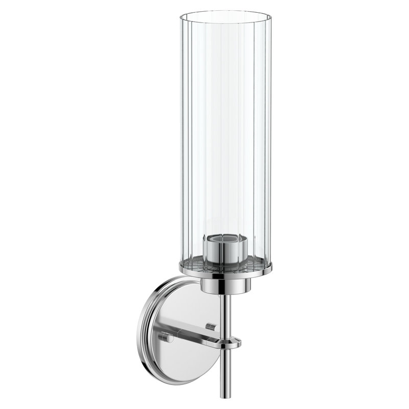 Éclairage pour meuble-lavabo à un globe Moen Greenfield, Chrome