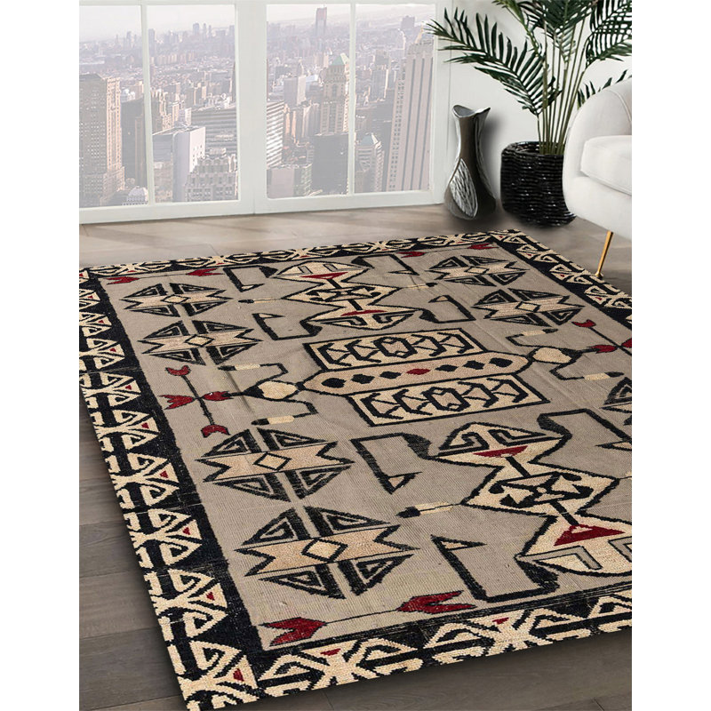 Moroccan Indoor Rug, Round 4'
