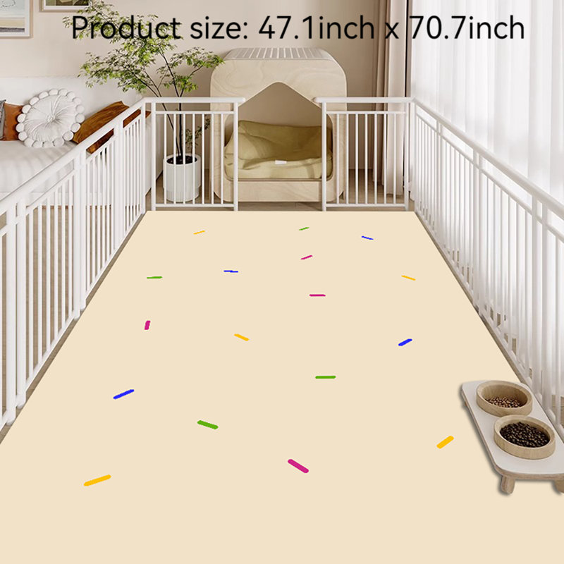 Tapis pour animaux de compagnie, Grand (l 47,10 po x P 70,70 po x H 0,15 po)
