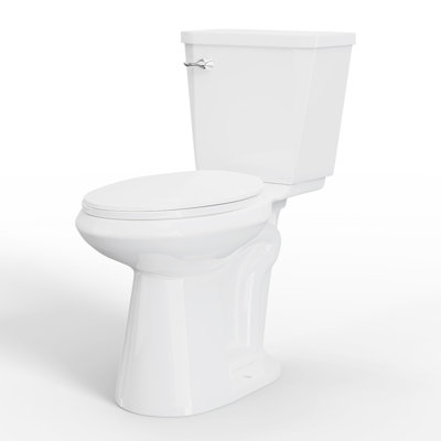 1.28 GPF (Water Efficient) Elongated Two-Piece Toilet (Seat Included) -  SUPERFLO, TT-5-3