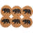 Wyatt Stenciled Bear Jute Coaster
