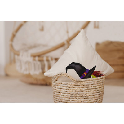Witches Brew Outdoor Reversible Throw Pillow