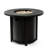 32Inch Fire Pit Table In Steel, Adding Warmth And Style To Your Patio Round Steel Table, Versatile For Outdoor Relaxation Entertainment-652460825-652460827