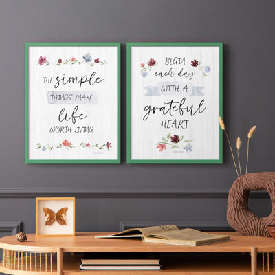The Simple Things-Premium Framed Print -Ready to Hang - No Nails Required - No Nails Required