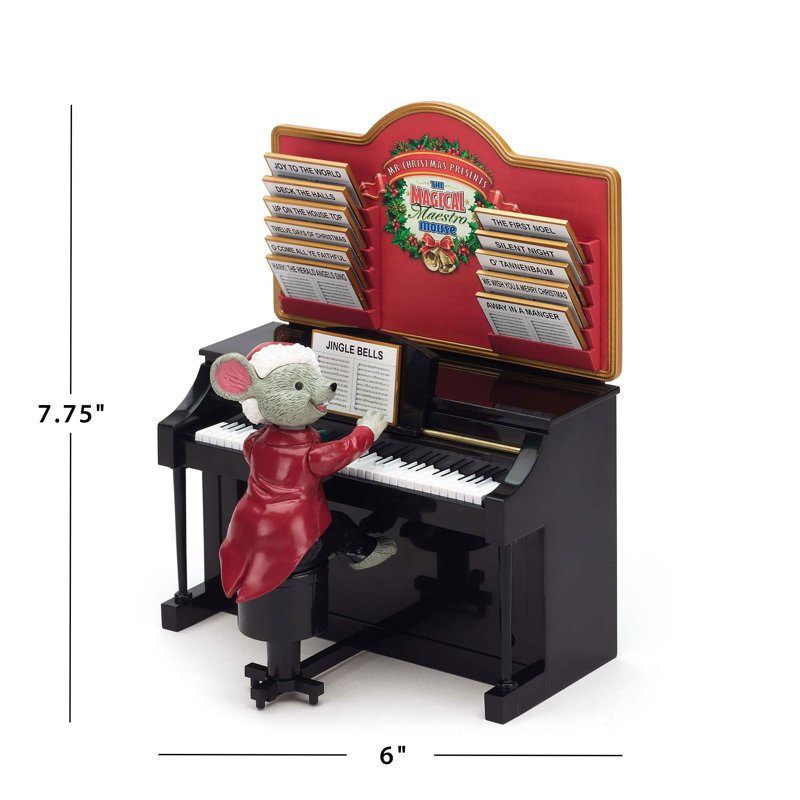 Magie de Noël 7,75 "Magical Maestro Mouse