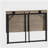 Space-saving folding table, gray