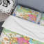 Multicolor Botanical Flowers I - Ensemble de housse de couette floral - Polyester microfibre-1231036186