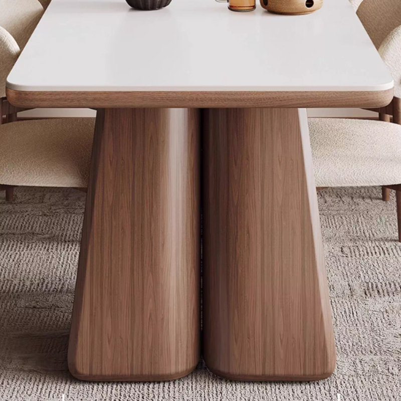 Table de salle à manger exquise et de haute qualité, H 29,52 po x L 70,86 po x l 31,49 po