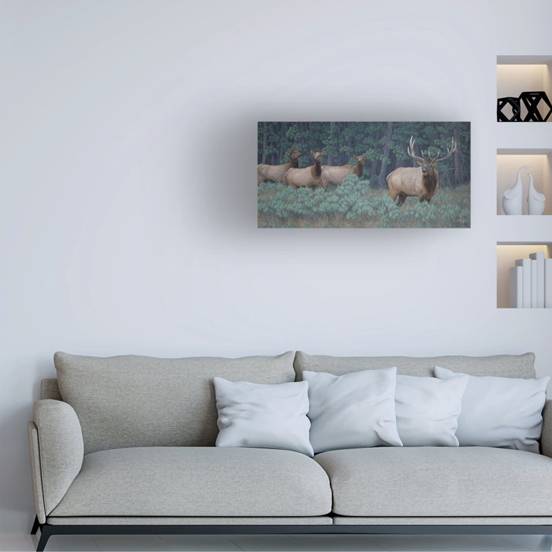 Art sur toile Jeff Hoff, H 24 po x l 47 po