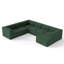 Canapé modulaire en L 135 po Compression Comfy Cloud - Canapé rembourré 8 pièces pour les salons spacieux-1348382792