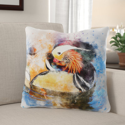 Dietrick Butterfly Square Pillow Cover & Insert