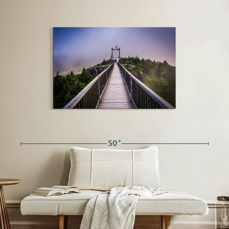 Lilie Mile High Swinging Bridge, 26" H x 39" W