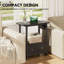End Table with Built-In Outlets-528436643
