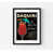 Black Single Picture Framed with Mat