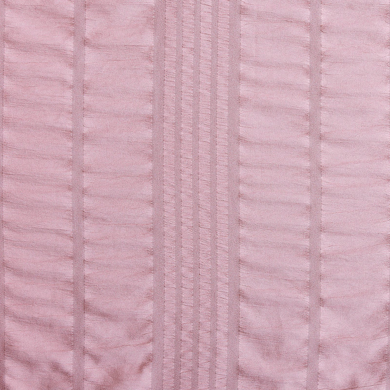 CEDAR COURT Morgan Textured Seersucker Stripe 2-3 Piece Soft Polyester Seersucker Comforter Set, Rose