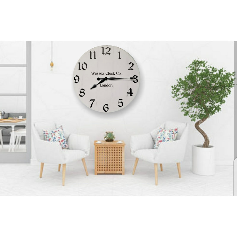 Horloge murale surdimensionnée Kimzey, Très grand