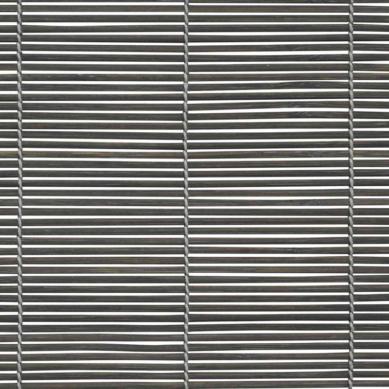 Bamboo Roller Blind, 150 cm W x 220 cm L, Grey
