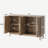 Wood Storage Cabinet with Adjustable Shelf