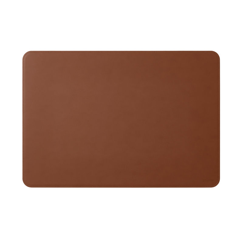 Hermes Leather Desk Pad, Orange Brown