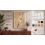Plum Blossom Branch Japandi - Wrapped Canvas-75565420-75565422