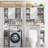 Emefu Freestanding Manufactured Wood Over-The-Toilet Cabinet-1308654266