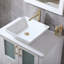 Meuble-lavabo simple 30 po blanc moderne