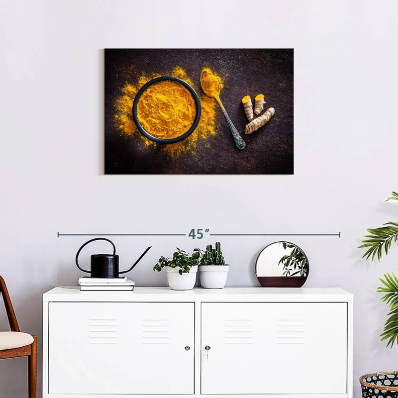 Turmeric Powder Bowl, 20" H x 30" W