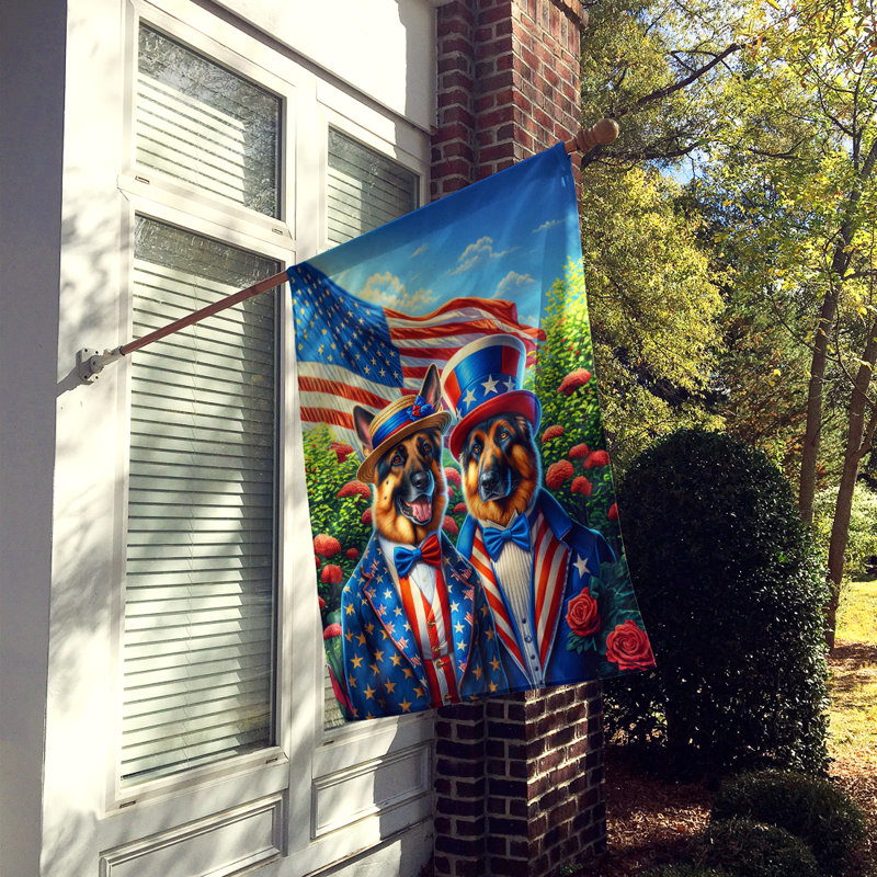 Drapeau «All American House», Berger allemand