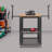 Rolling Planer Stand 550lbs Load Planer Table with Extension Rollers Height‑adjustable Workbench with Wheels for Woodworking DIY